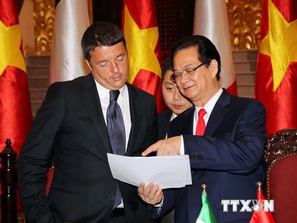 В Ханое состоялись переговоры между премьер-министрами Вьетнама и Италии - ảnh 1