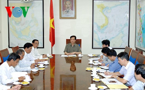 Премьер-министр СРВ провел рабочую встречу с руководителями провинции Шокчанг - ảnh 1