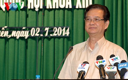 Премьер-министр Нгуен Тан Зунг: Вьетнам никогда не согласится и не смирится с угрозой - ảnh 1