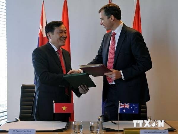 Вьетнам и Австралия подписали соглашение об оказании юридической помощи в уголовной сфере - ảnh 1