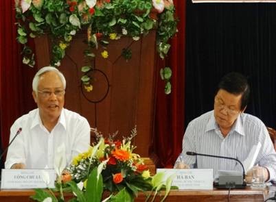Вице-спикер вьетнамского парламента Уонг Чу Лыу с рабочим визитом посетил провинцию Контум - ảnh 1