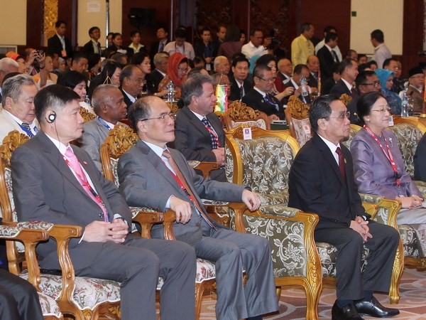 В Лаосе продолжается работа 35-й сессии Генассамблеи Межпарламентского союза АСЕАН - ảnh 1