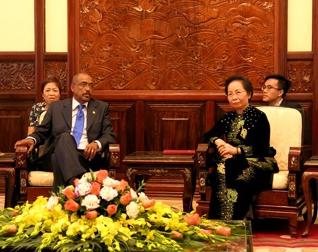 Вице-президент СРВ Нгуен Тхи Зоан приняла заместителя генсекретаря ООН - ảnh 1
