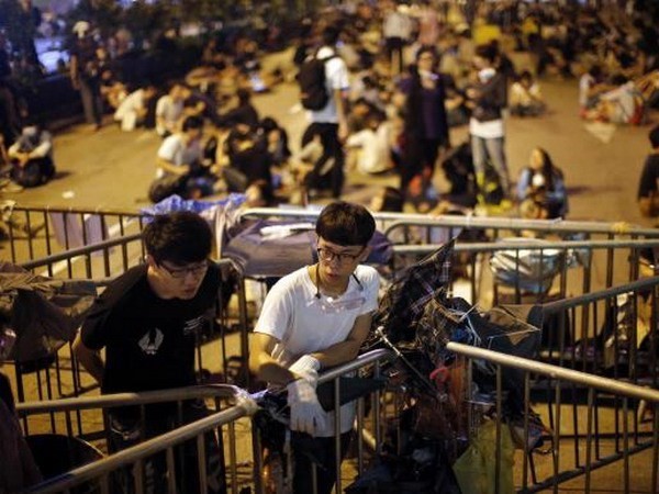 Гонконгские студенты вновь подтвердили условия для возобноления переговоров с властями администрации - ảnh 1