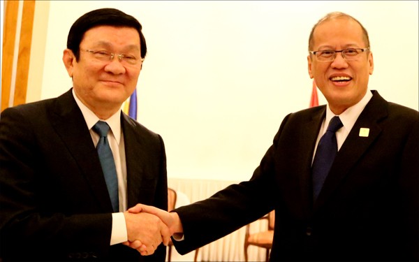 Деятельность президента СРВ Чыонг Тан Шанга в кулуарах 22-го саммита АТЭС - ảnh 2