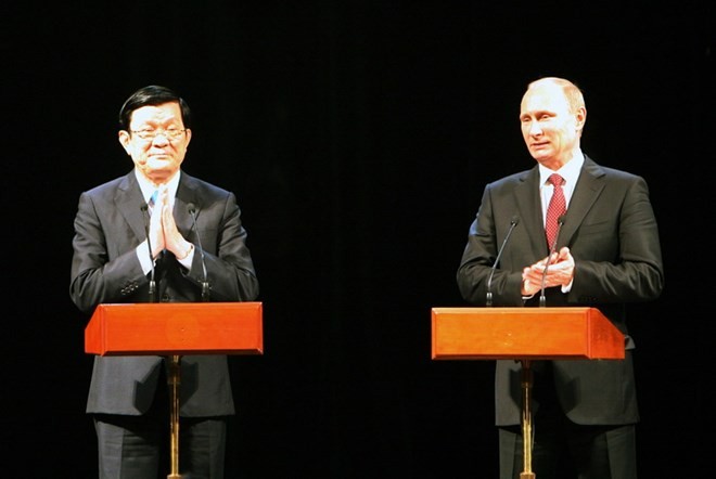 Президент СРВ встретился с руководителями РФ, Южной Кореи и Новой Зеландии - ảnh 1