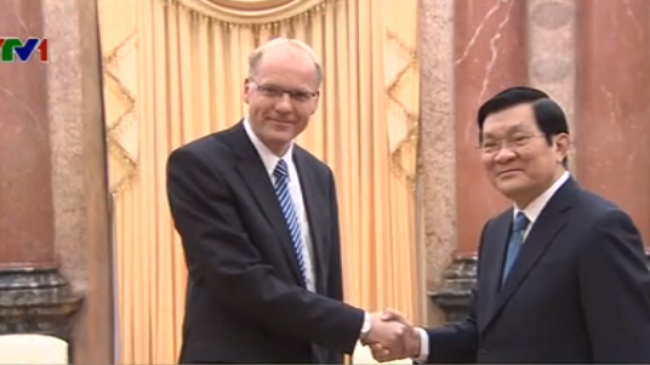 Президент Вьетнама Чыонг Тан Шанг принял председателя Курии Венгрии - ảnh 1