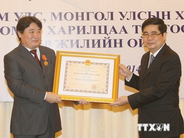 Празднование 60-летия со дня установления дипотношений между Вьетнамом и Монголией - ảnh 1