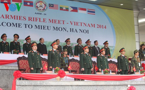 Во Вьетнаме стартовали соревнования по боевой стрельбе среди армий стран АСЕАН - ảnh 1