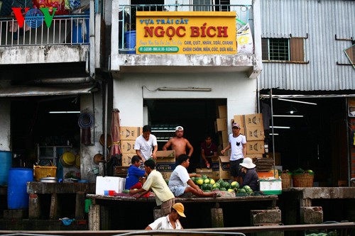 Плавучий рынок «Кайбэ» на юго-западе Вьетнама - ảnh 15