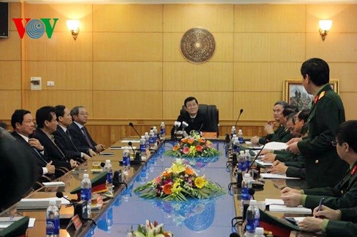 Президент СРВ Чыонг Тан Шанг посетил провинцию Тханьхоа - ảnh 1