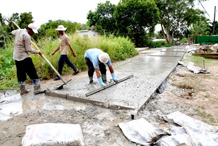 Как построили новую деревню католики общины Тханьтханг города Кантхо - ảnh 2