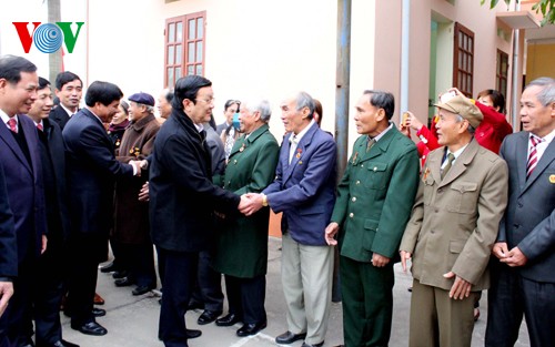 Президент СРВ Чыонг Тан Шанг совершил рабочую поездку в провинцию Хайзыонг - ảnh 1