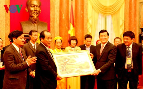 Чыонг Тан Шанг встретился с делегацией Ассоциации сельского хозяйства и развития деревни Вьетнама - ảnh 1