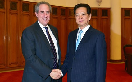 Премьер-министр СРВ Нгуен Тан Зунг принял торгпреда США - ảnh 1