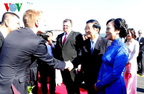 Президент Вьетнама начал государственный визит в Чешскую Республику - ảnh 1
