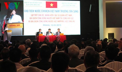 Президент Вьетнама начал государственный визит в Чешскую Республику - ảnh 2