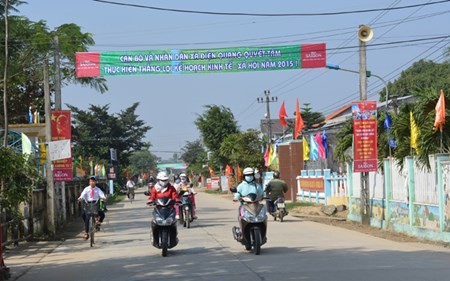 Блестящие успехи в строительстве новой деревни в провинции Куангнам - ảnh 1