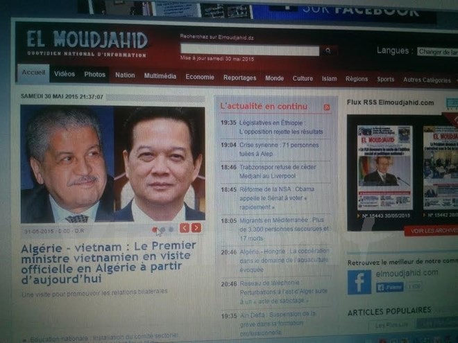 Алжирские СМИ: Вьетнам и Алжир активизируют экономические отношения - ảnh 1