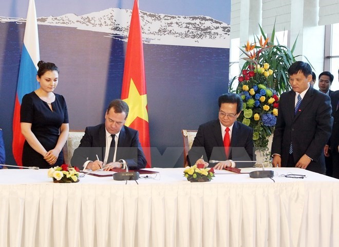 Дмитрий Медведев высоко ценит роль Соглашения о ЗСТ между ЕАЭС и Вьетнамом - ảnh 1