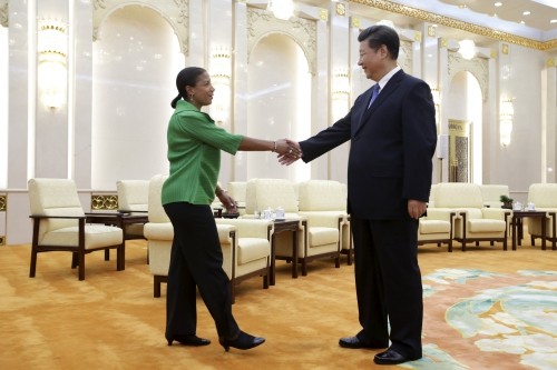 Советник по нацбезопасности США Сьюзан Райс посетила Китай - ảnh 1
