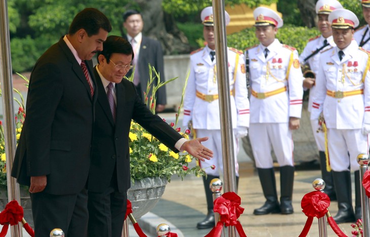 Президент Венесуэлы находится во Вьетнаме с официальным визитом - ảnh 1