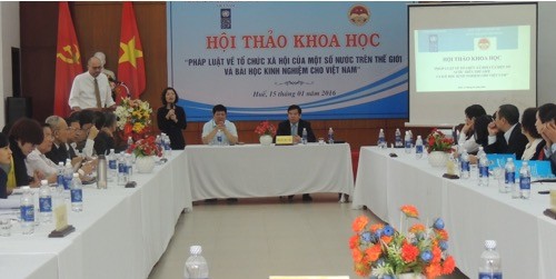 Во Вьетнаме проводится опрос общественного мнения по проекту Закона об обществах - ảnh 1
