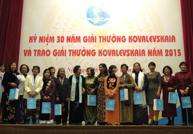 Во Вьетнаме отметили 30-летие вручения премии имени Ковалевской  - ảnh 1