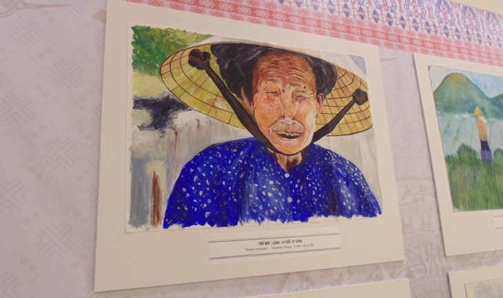 Выставка детских рисунков «Я рисую Россию - Я рисую Вьетнам» - ảnh 6