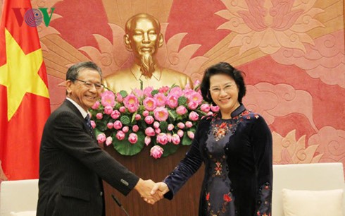 Нгуен Тхи Ким Нган приняла послов России, Японии и Кубы во Вьетнаме - ảnh 2