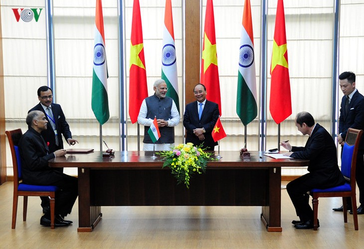 Вьетнам и Индия подняли отношения на уровень всеобъемлющего стратегического партнёрства - ảnh 3