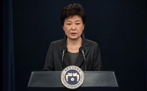 Президенту Республики Корея Пак Кын Хе грозит импичмент - ảnh 1
