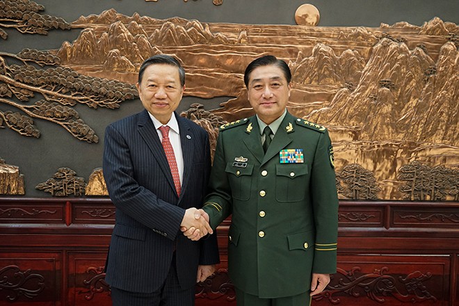 Глава МОБ Вьетнама встретился с министром государственной безопасности Китая - ảnh 1