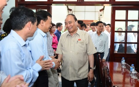 Нгуен Суан Фук встретился с избирателями района Дошон города Хайфона - ảnh 1