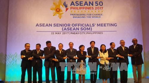 Состоялись конференция должностных лиц АСЕАН+3 и конференция АСЕАН и 8 стран-партнеров - ảnh 1