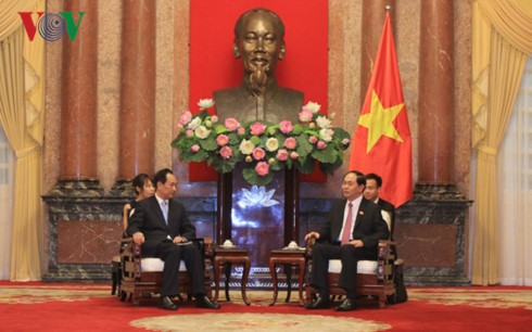 Президент Вьетнама Чан Дай Куанг принял гендиректора «Синьхуа» - ảnh 1