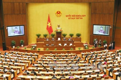 В парламенте Вьетнама обсуждают политику и закон по безопасности пищевых продуктов - ảnh 1