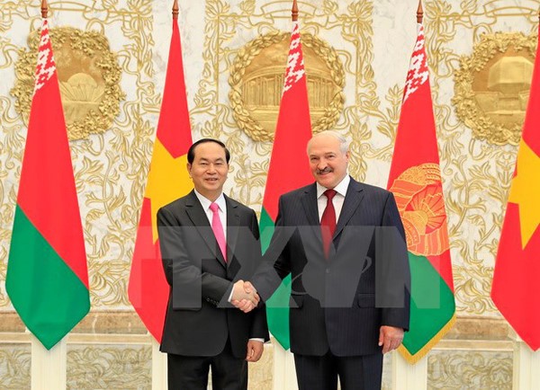 Визиты Чан Дай Куанга способствуют дальнейшему развитию отношений Вьетнама с Беларусью и Россией - ảnh 2