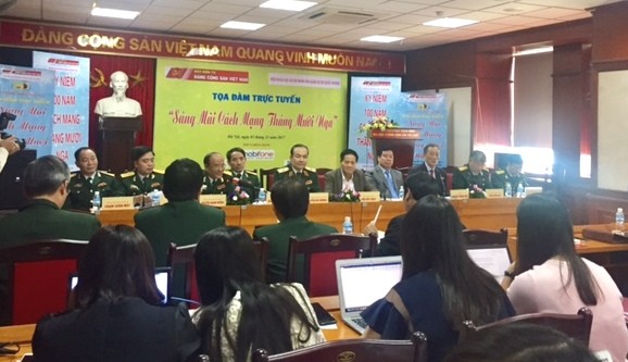 Во Вьетнаме прошла онлайн-конференция, посвящённая 100-летию Октябрьской революции - ảnh 1