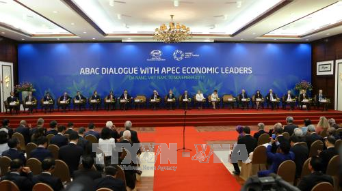 Президент СРВ принял участие в диалоге между лидерами АТЭС и членами ДКС АТЭС - ảnh 2