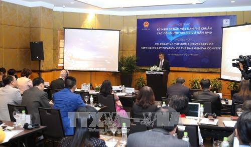 Вьетнам способствует реализацию Женевских конвенций о международном гуманитарном праве - ảnh 1