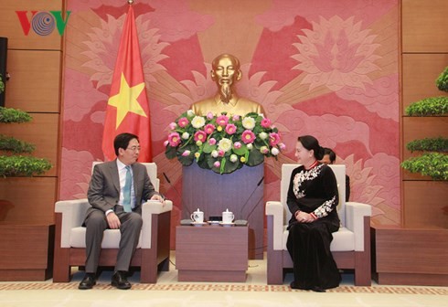 Президент СРВ принял посла Китая в связи с окончанием срока его работы во Вьетнаме - ảnh 2
