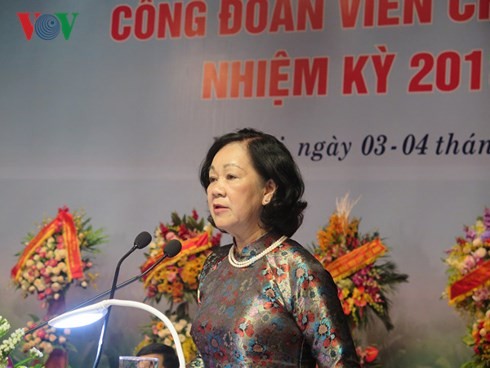 В Ханое состоялся 5-й съезд профсоюзной организации госслужащих Вьетнама - ảnh 1