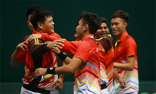 Сборная Вьетнама по теннису вышла во вторую группу зоны Азия/Океания - ảnh 1