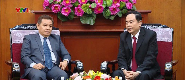 Отечественный фронт Вьетнама и Фронт национального строительства Лаоса укрепляют взаимосвязи - ảnh 1