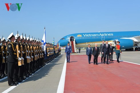 Генсек Компартии Вьетнама прибыл в Россию с официальным визитом - ảnh 1
