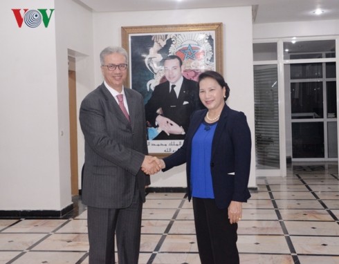 Спикер парламента Вьетнама встретилась с генерал-губернатором Марракеша - ảnh 1