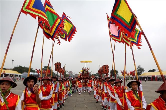 В рамках праздника храма королей Хунгов 2019 проходят различные мероприятия для туристов - ảnh 1