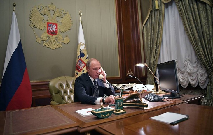Президенты России и США обсудили по телефону ряд актуальных вопросов - ảnh 1