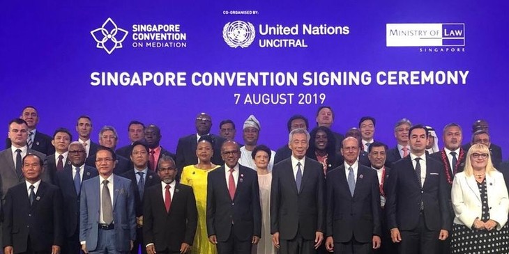 46 стран подписали Конвенцию ООН о международных мировых соглашениях - ảnh 1